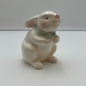 Vintage Midwest Of Cannon Falls White Ceramic Bunny